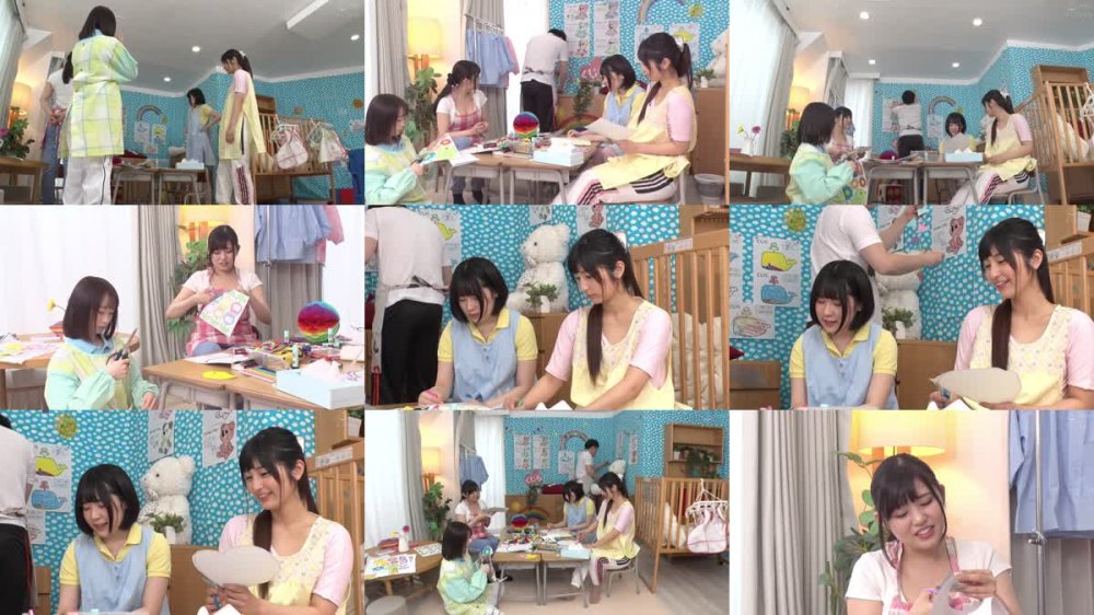 +++ [FHD] HUNTB-334 無防備に透けている下着はワザと？同僚の保母さんのパンツが透けてて超絶フル勃起！絶対に誘惑しているとしか思えずガン見していたら勃起がバレて…