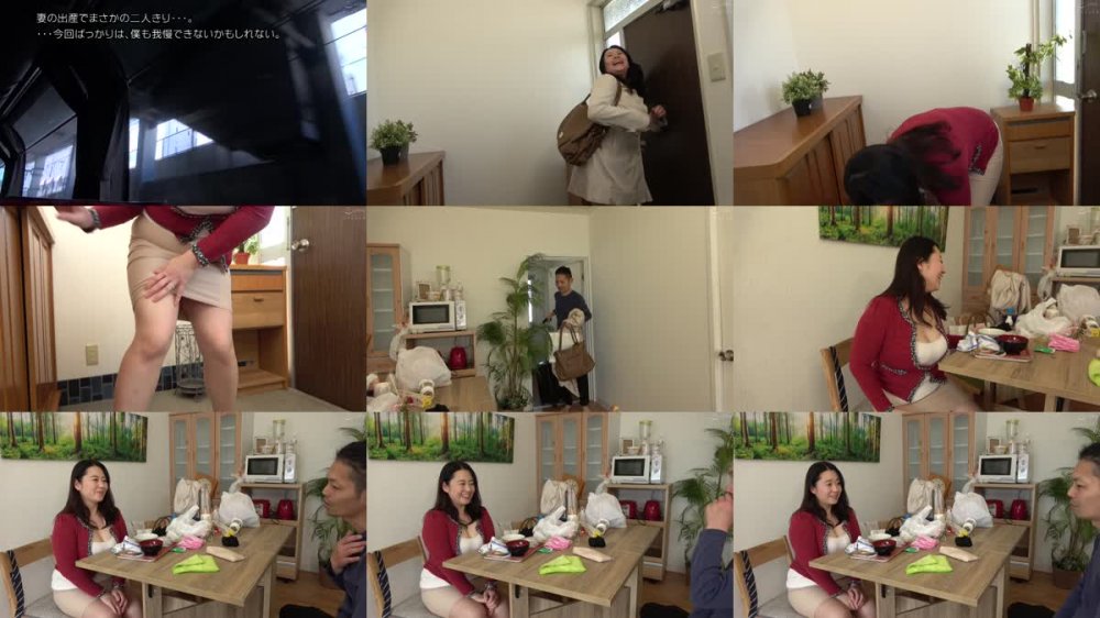 +++ [FHD] OFKU-204 富山から上京してきた嫁の母の爆乳に目を奪われて…豊永映美