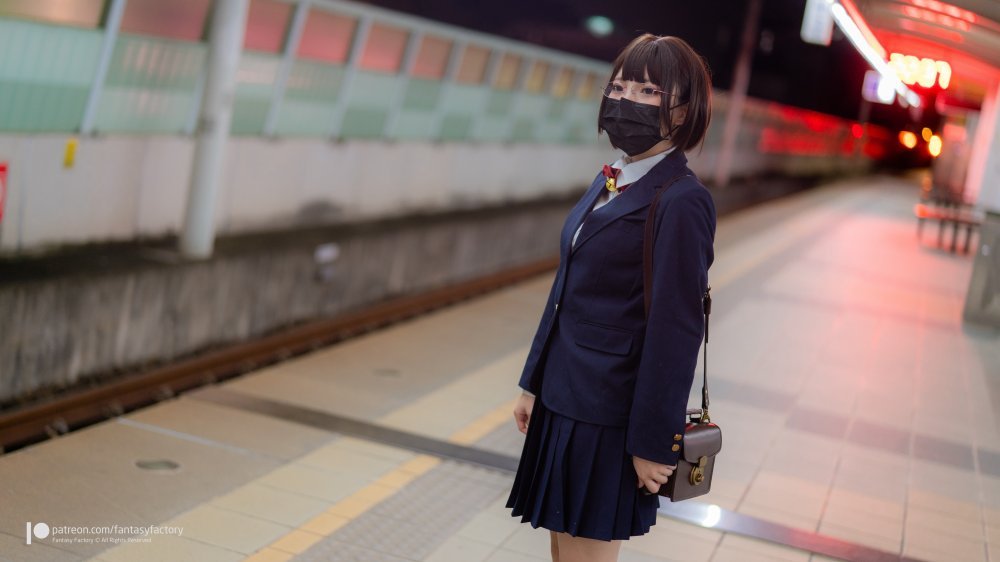 超嫩學妹野外露出[58P]