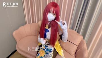 ✿會所首發✿ 扣扣傳媒 FSOG020 靚麗黑絲長腿91女神▌小鹿醬▌胡桃陪玩內射服務 二次元超欲肉體 狂肏蜜汁白虎激射