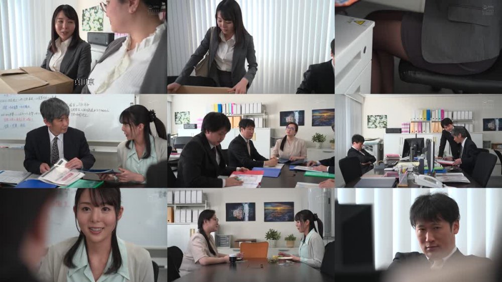 +++ [FHD] SAME-018 オフィスレディの湿ったパンスト 岡田ひなの