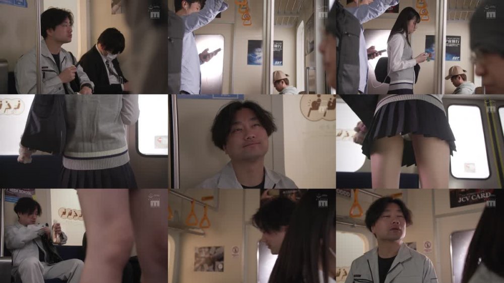+++ [FHD] MIDV-185 通学中の電車で痴●集団にイキ堕とされた私… 嫌がる制服女子の身動きを奪い敏感性器イジくりサイレント輪● 宮下玲奈