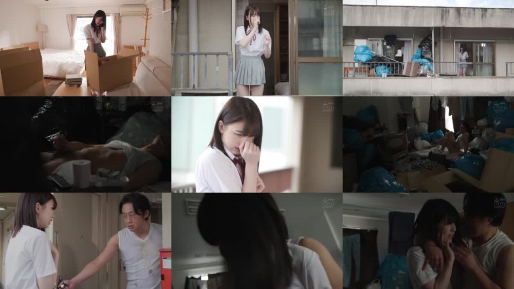 +++ CAWD-426 隣人のゴミ部屋で異臭中年おやじに抜かずの連撃中出し58発で孕まされた制服女子の末路… 花狩まい