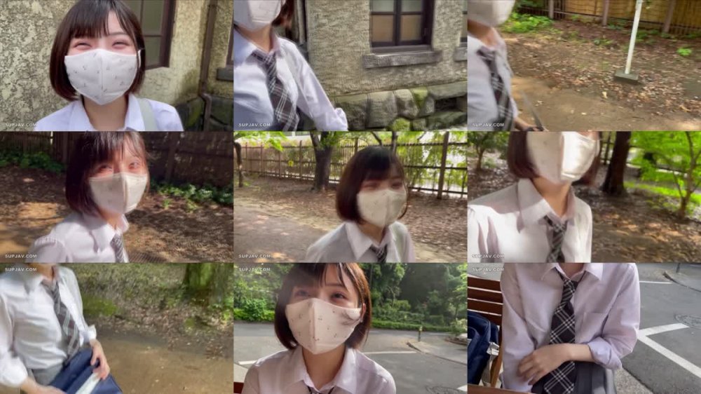 +++ [FHD] 534CRT-008 【18時間着用】ピンク×白・花柄ぱんつちゃん【こーこー生】