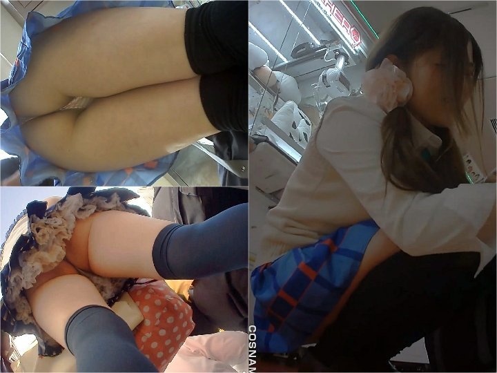 lovelive_halloween 【ラブラ◯ブ】ハロウィンで 友達とラブライブ制服の仮装をしてアゲアゲで遊んでる女の子たちのローアングルパンチラ