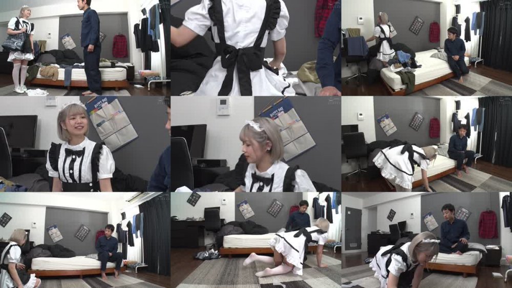 +++ [FHD] HUNTB-356 「ぶっちゃけエッチの方が得意なんだよね」掃除は苦手だけどセックスは出来るギャルメイド家政婦がやって来た！メイド家事代行サービスを頼んだら…