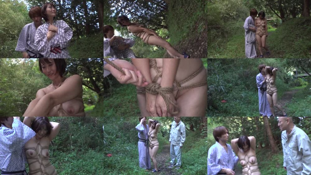 +++ [FHD] KUM-047 野外緊縛 人妻露出