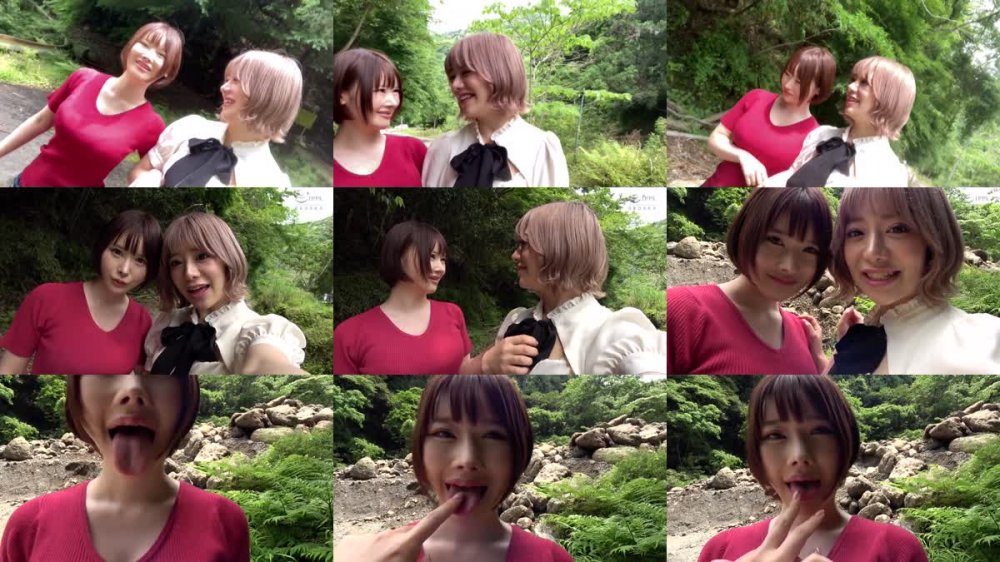 +++ [FHD] YRBK-009 BAN覚悟の過激野外露出配信軟体レズカップル 有村のぞみ 皆川るい