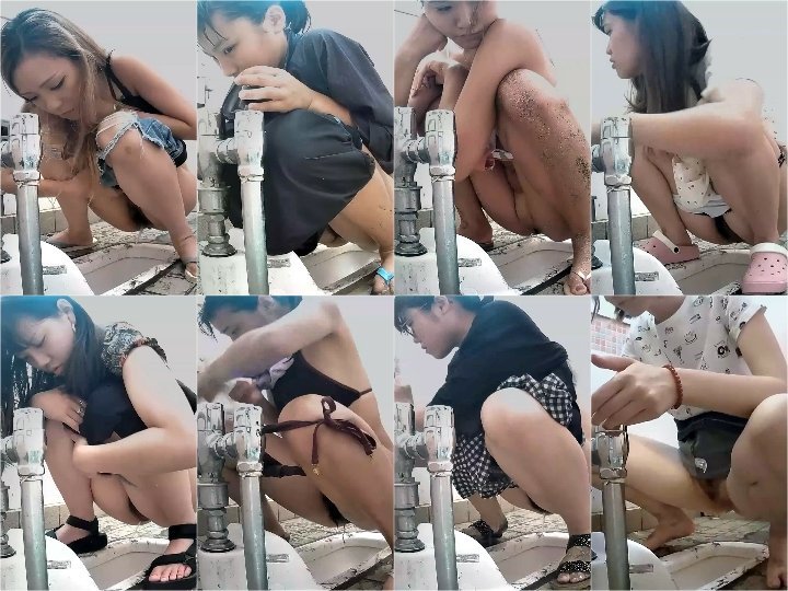 15351650 3DVR和式トイレギャル多め肛門突起ヒク|ク黒ギャルマンポジ若め