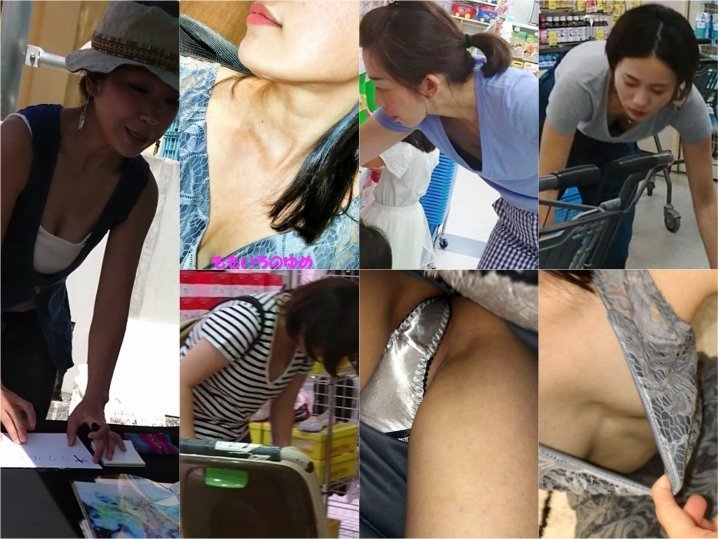 Downbluse_170 【仕事帰りに】みらい25歳【自撮りOL】ワンピース の中を騙し撮り， 胸チラ 谷間 ママ 5本セット フルHD