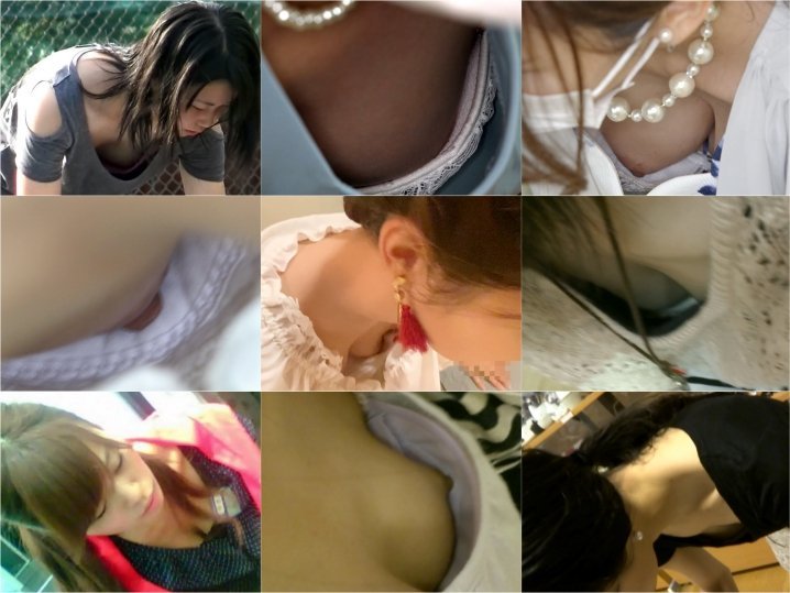 Downbluse_168 かわいい思春期-番外編水遊び-〜動画〜, ★ 街角の巨乳胸チラ店員さん ★