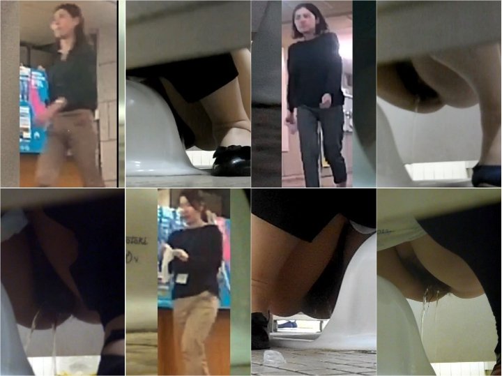 28104106 若いOL7名と熟女OL3名 和式トイレ前撮り