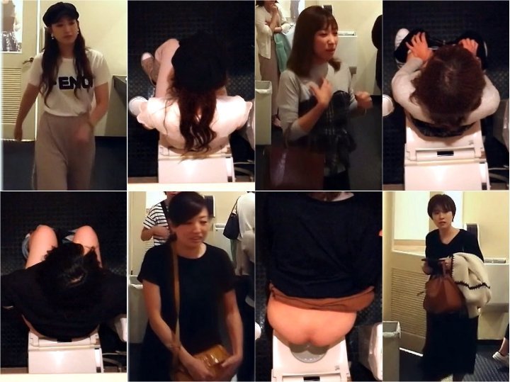 黒いtバックの桃尻 他6名【新亂世厠神列伝】