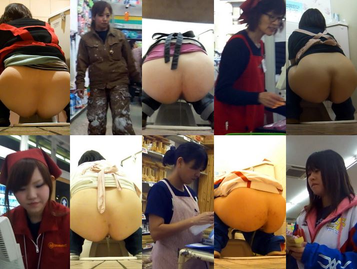 和式トイレ 店員さん特集 20代から50代まで 全25名