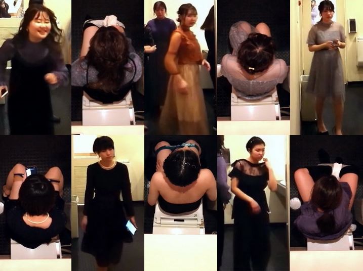 着飾った女子達のほろ酔い排泄 ~新型肺炎に負けずと楽しむ~ 【番外編】
