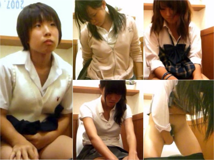 【JK風】放課後♥制服のままのトイレ姿は最高♥制服トイレ 大量盛り ♪ SP版
