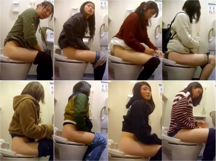 CK女子洋式2カメ盜撮（無）