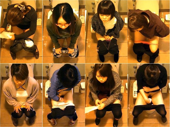 女性たちの洋式トイレ2