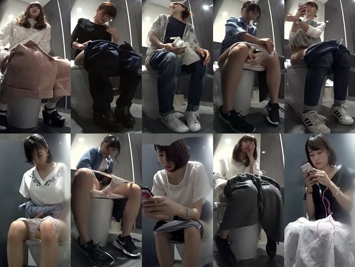 カメラガン見で鼻くそ！ 大股開き中腰拭きからお着換えまで長時間大作