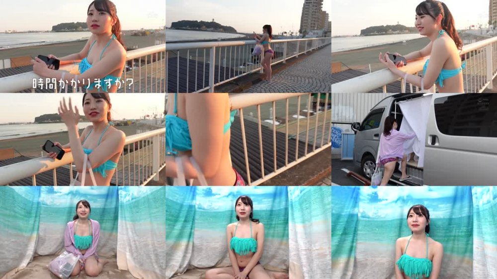 +++ [FHD] HJMO-510 湘南の海で出会った水着ギャルと一般デカチン男性が初対面マッチングCARで「素股オイルマッサージ」に挑戦！ 見知らぬ男女は快楽のあまり密着即ズボで中出しまでしてしまうのか！？4