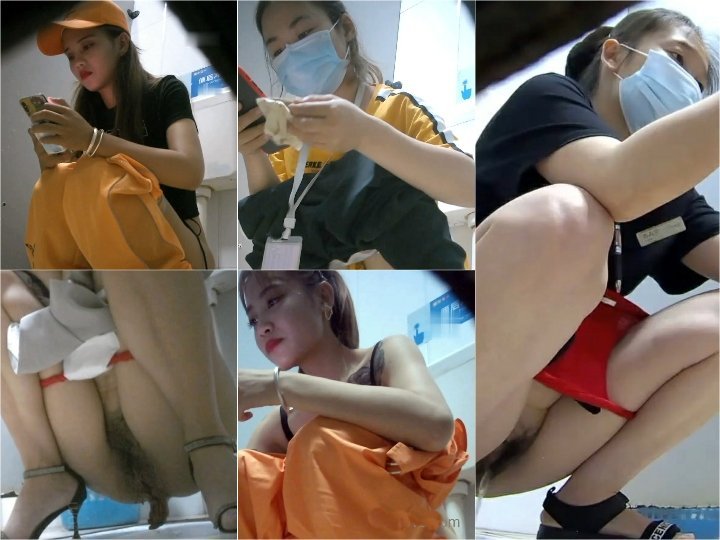 （無 HD）2022 2月K 美人限定便所 5名XB （ 粗脫糞 ）