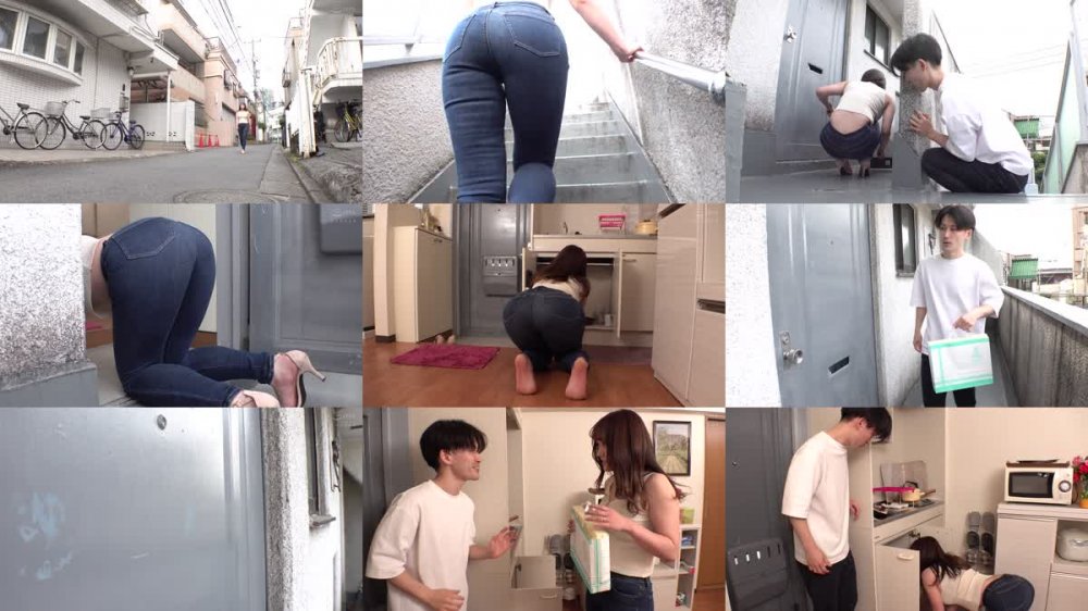 +++ [FHD] MRHP-013 同じマンションに住む押しに弱いデカ尻人妻お姉さん 無自覚に誘惑してくるピタピタジーパン姿に我慢できず連日中出し 若宮穂乃