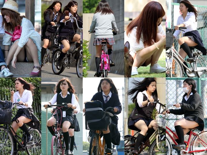 gcolle_candid_44 生足ショートパンツ， 2018 制服女子 05， 鹿さんに夢中で、、（2）