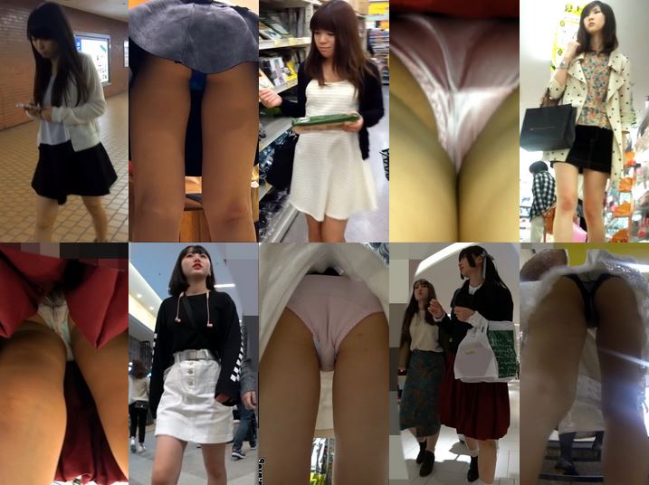 Gcolle_Upskirt_20 上品なお姉さんを二日にわたり観察（Full HD）， どエロいお姉さん詰め合わせ