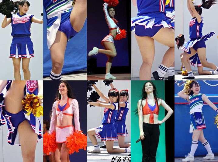 Gcolle Cheer_6 2015年 チアリーダー イベント， 4K画像だよ！ セクシーチアガール