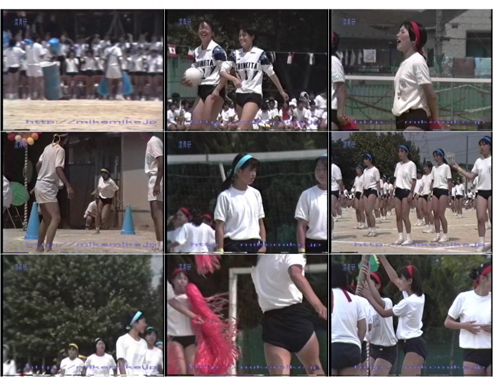 若さはじける☆学園祭でブルマのc学生たちを舐めまわすように応援！