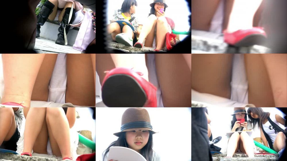 私服J〇 ホワイトPに超接近