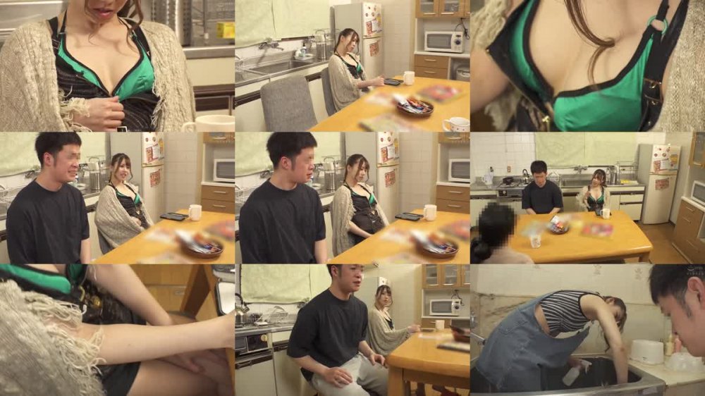 +++ HUNTB-393 隙だらけのオーバーオールからハミ乳しまくり！ボクの義姉は美人で明るくスタイルも抜群！服装が絶妙にエロいんです。いつも大抵オーバーオールを…