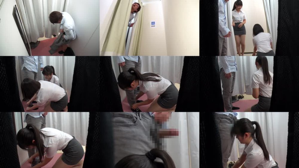 +++ [FHD] SCPX-460 試着室でお客とSEXする同僚を目撃してしまった女性店員は 絶対ダメなのに…ガマン出来ない…