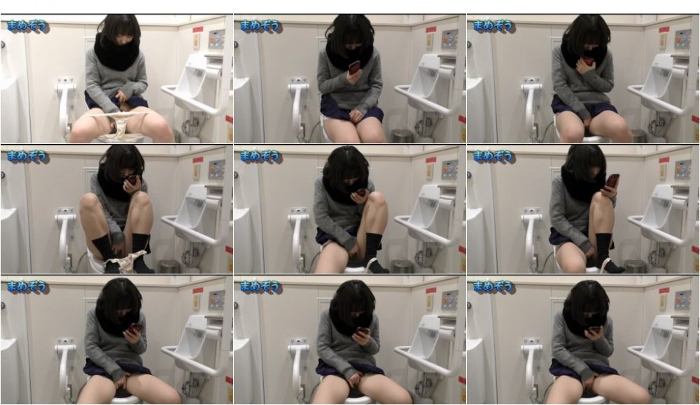 誰でもトイレにカメラを仕掛けたら美少女のリアルオナに遭遇！ etc3本