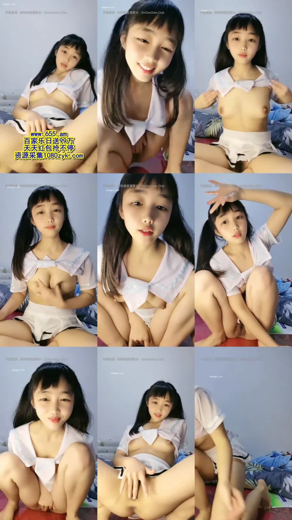 笑容迷人02年蘿莉妹妹太嫩了吧，這妹妹好會說話，撩的人小嘴甜甜還會騷粉嫩鮑魚給你扣