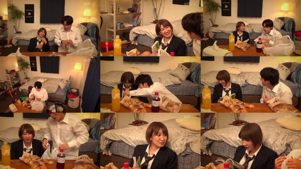 +++ [FHD] 477GRMO-109 ●校生盗撮 友達のエッチ話に興味津々なお年頃☆チャラいのに実は半童貞なうぶ男子をギャルいJ系女子が筆おろし♪