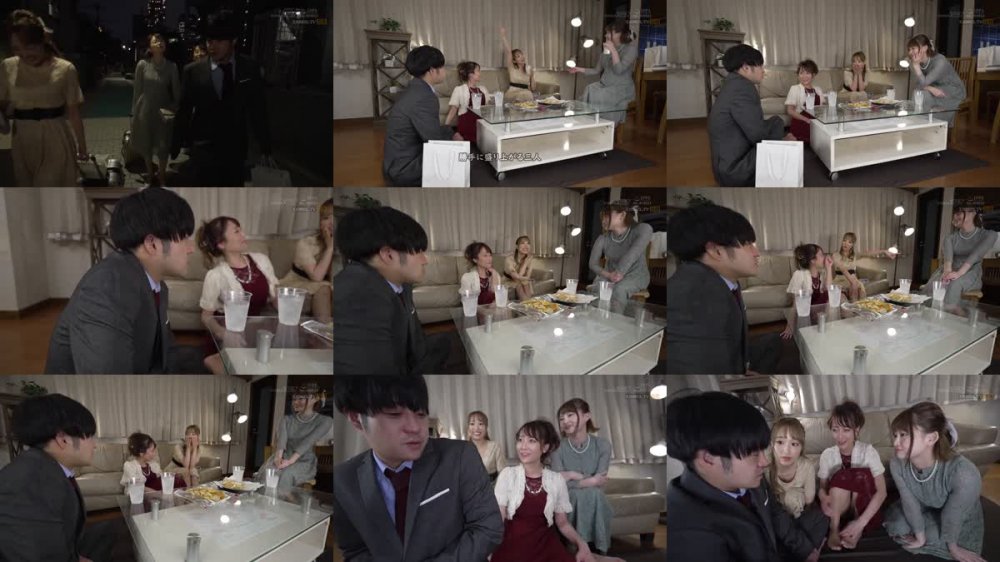 +++ [FHD] SDMUA-057 友人の結婚式帰りに終電逃した同級生3人を自宅に泊めたら…超ラッキー！宅飲みで勝手に盛り上がったアラサー女子達が30歳手前の童貞を筆おろしする朝までナマ中出しSEX！