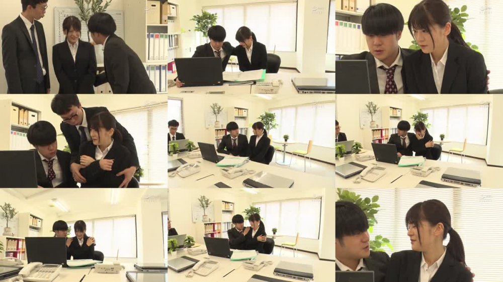 +++ [FHD] GS-456 ウブだと思った新入女子社員に逆転セクハラ ソソる新入社員と二人きりなのでセクハラ乳揉みしてやろうと後ろから抱きついたら…泣き出した！と思ったら嘘泣き！！「こんな事して良いんですか？」とニヤリとされ、…
