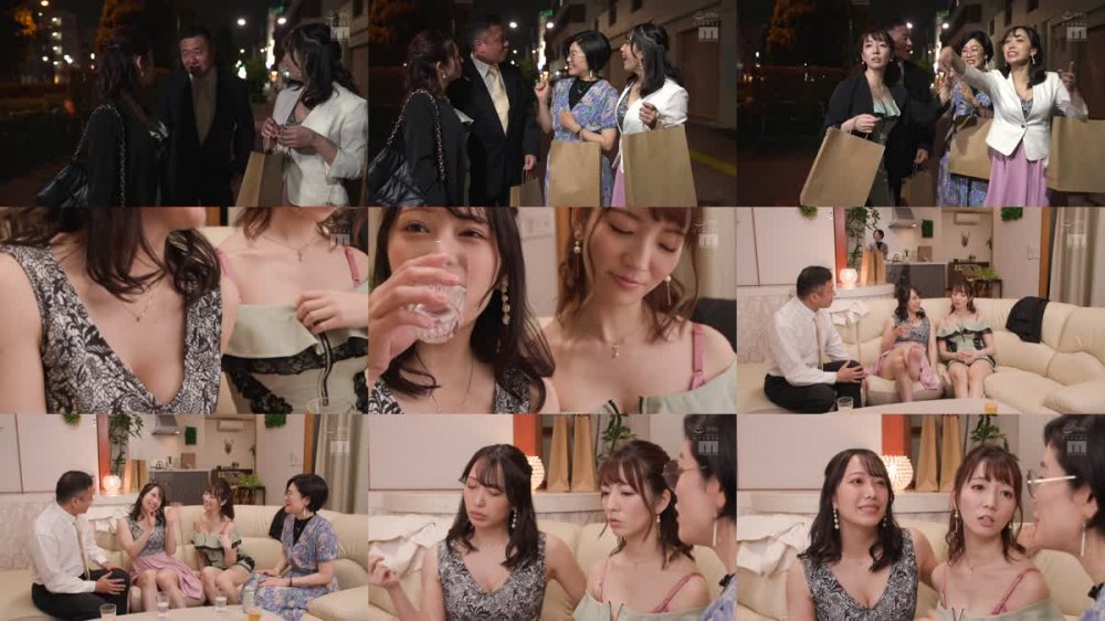 +++ [FHD] MIAA-747 クラスのマドンナ的存在だった妻の同級生2人に前から！後ろから！挟まれてノリノリで痴女られる！！ 囁き淫語ハーレム中出し 小花のん 弥生みづき