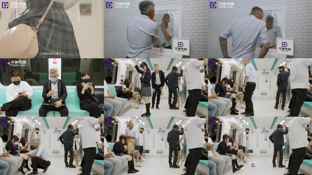 +++ TMW-110 透明人電車痴漢偷上蘿莉學生妹