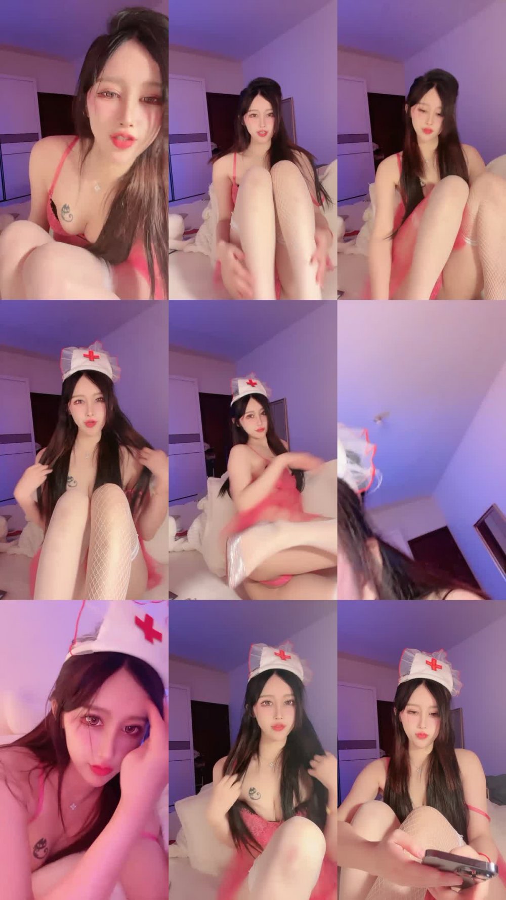 +++ ZB20221229_026 御姐女神，白絲高跟情趣小護士的誘惑，全程露臉高能發騷，小乳夾刺激奶頭，道具自慰逼逼呻吟，淫聲蕩語不斷