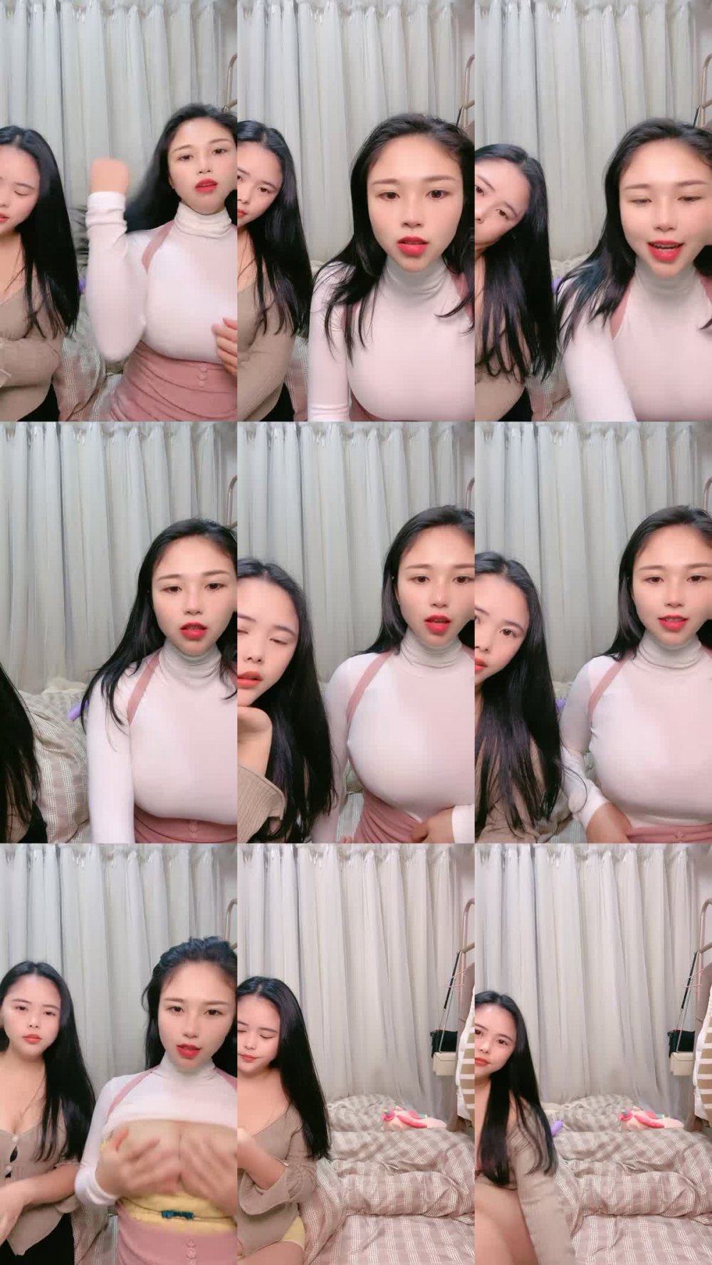 +++ ZB20230102_015 雙胞胎姐妹花的激情大秀，全程露臉互動撩騷，大奶騷屁股，淫聲蕩語摳逼玩弄，淫水拉絲精彩刺激道具抽插騷穴