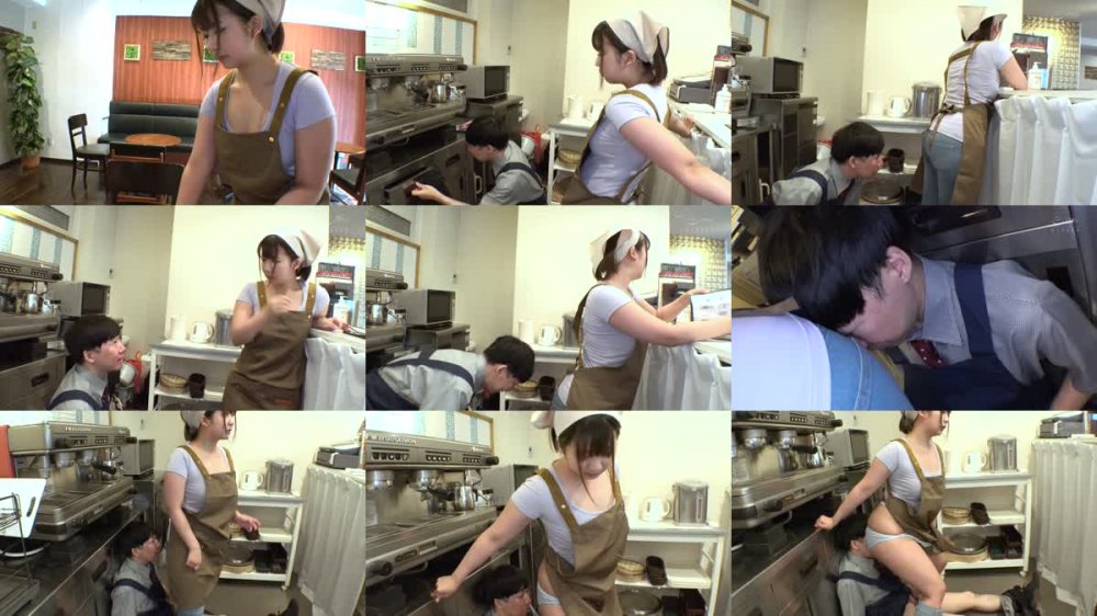 +++ [FHD] AARM-149 J●のふわふわお尻に圧迫壁ドンされたいオジさん達