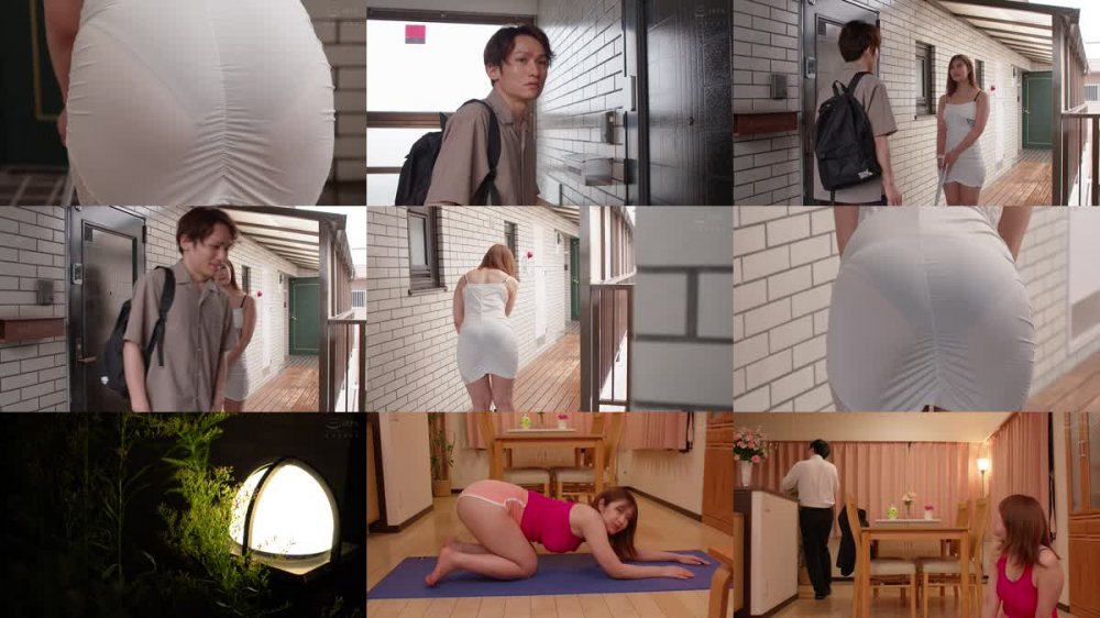 +++ [FHD] HZGD-237 童貞を奪った隣人のデカ尻透けパン誘惑奥さん～人生初のセックス…猿のように何度も中出ししまくった～ 夏川あゆみ