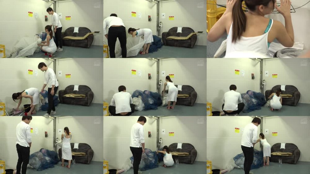 +++ [FHD] DANDY-839 ゴミ集積場でタイトワンピが透けすぎてパンツが丸見え状態の奥さんと2人きり！無意識に誘惑してくる透けパン尻がエロすぎるので今から即ハメします。VOL.3