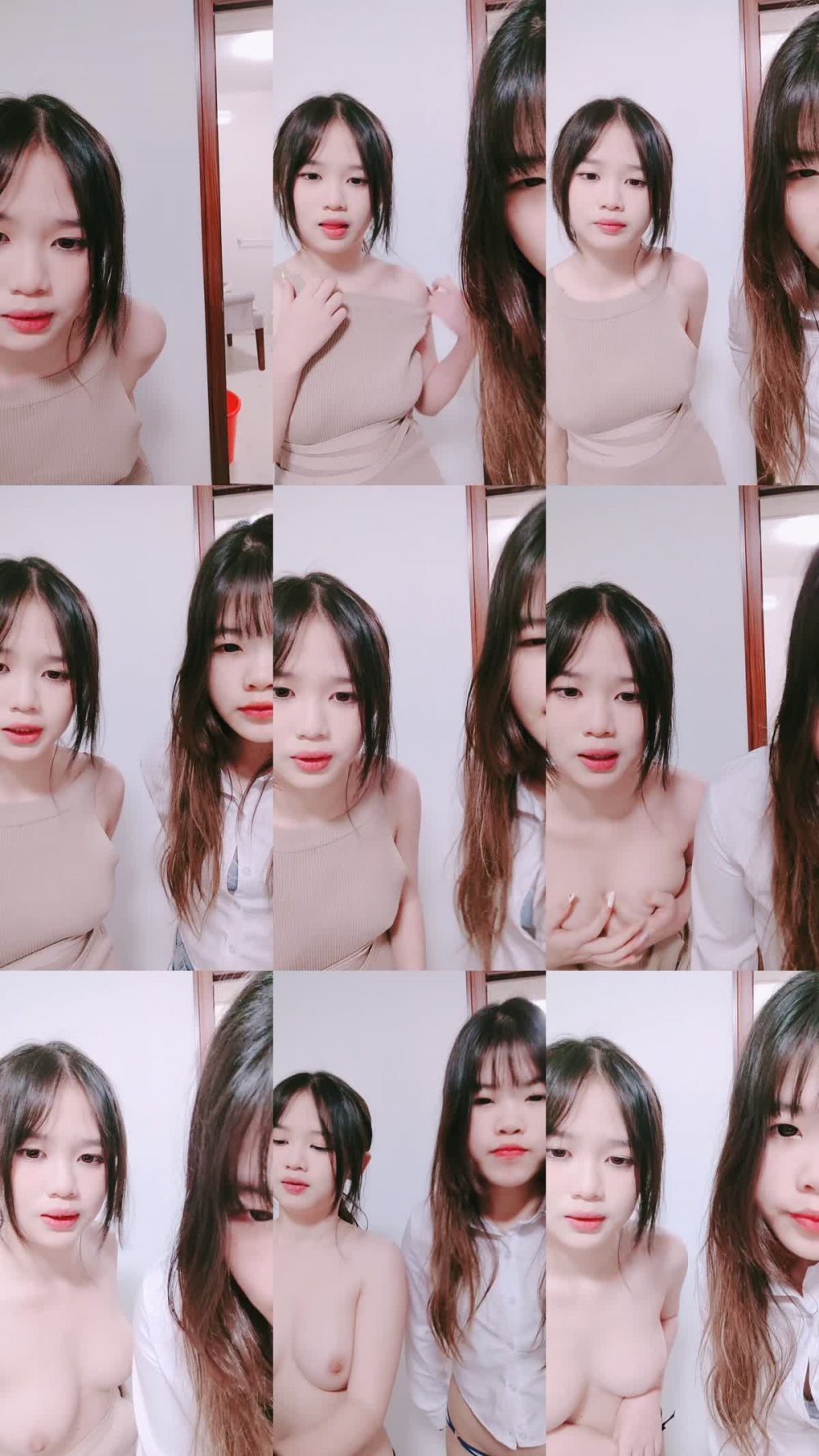 +++ ZB20230107_006 鄰家妹妹！清純美少女！和閨蜜一起雙女，白嫩美乳自慰，假屌特寫抽插肥穴，馬桶上溼身誘惑