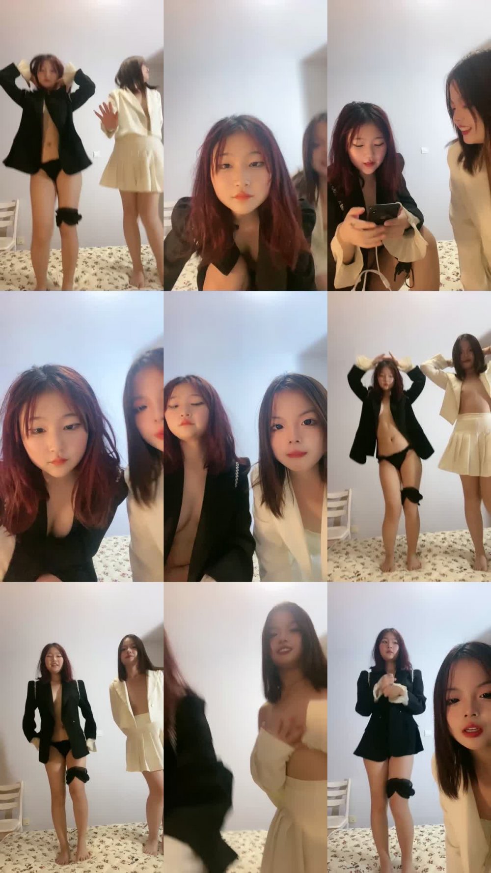 +++ ZB20230110_018 卡哇伊新人小莉！和閨蜜一起雙飛！扣嫩穴假屌抽插，埋頭吃屌盡情玩弄，兩個妹子輪流操