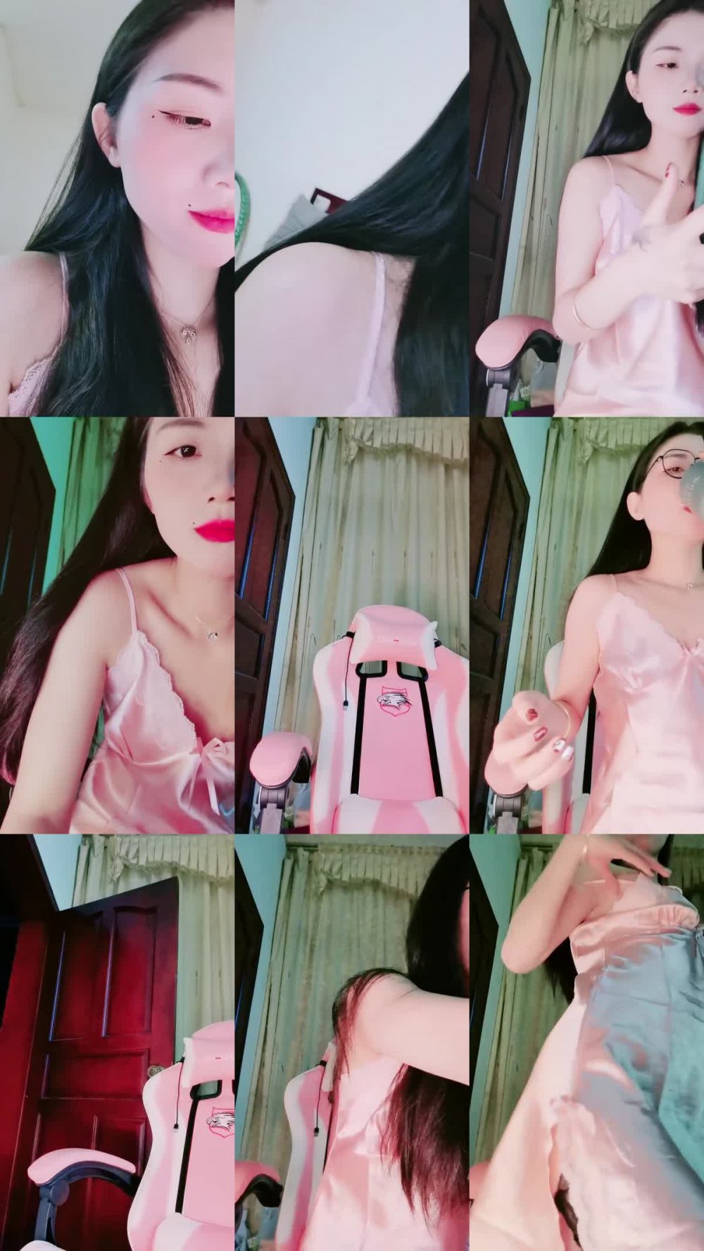 +++ ZB20230116_013 氣質眼鏡美女！多毛騷逼自摸誘惑！椅子上M腿特寫，跪著翹起屁股，單腿黑絲極品美腿，搔首弄姿