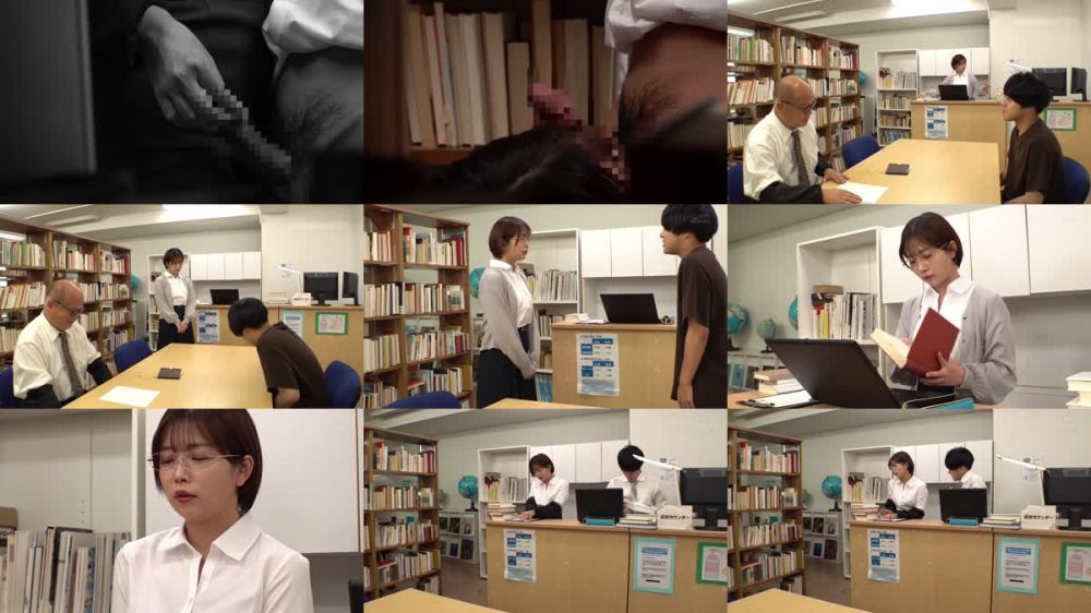 +++ [FHD] STARS-749 物静かでマジメな図書館司書のお姉さんは、早漏M男をエグい寸止めと焦らしで射精コントロールして楽しんでいました。 紗倉まな