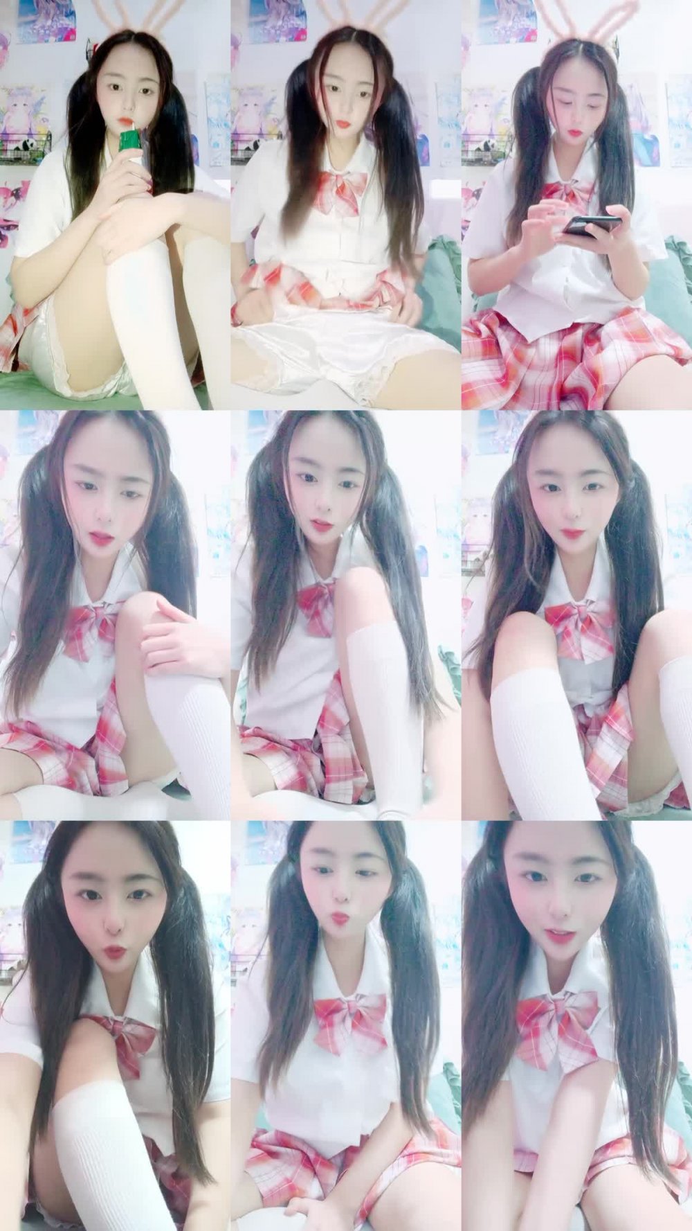 +++ ZB20230125_013 新來的兔女郎小妹粘人小鬼精彩小秀，在狼友的調教下漏出騷奶子展示逼逼，撅著屁股掰開騷穴給狼友看淫水不少